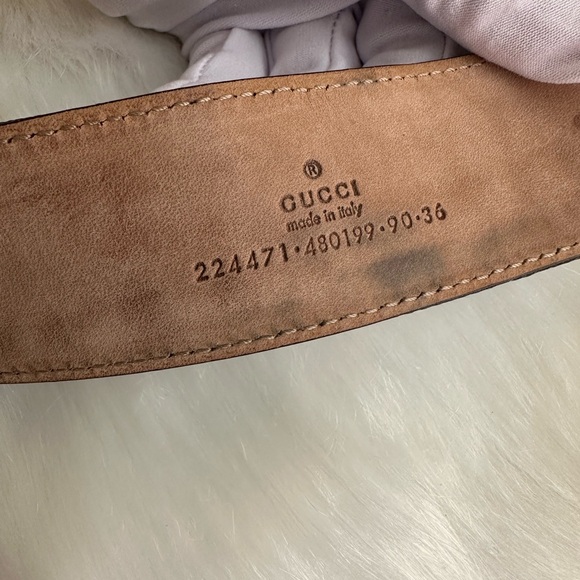 Auth Gucci Belt size 90/36 - Picture 13 of 14